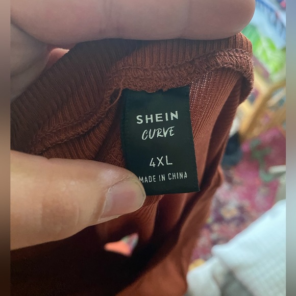 SHEIN Curve Long Sleeve Shirt - Picture 3 of 4